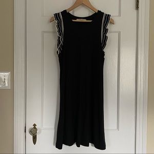 LOFT Ruffle Sleeve Tank Dress